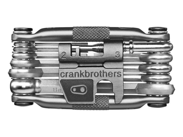 CRANKBROTHERS MONITOIMITYOKALU 17-os NIKKELI Crankbrothers M17 17-osainen monitoimityokalu. Sisaltaa seuraavat tyokalut: