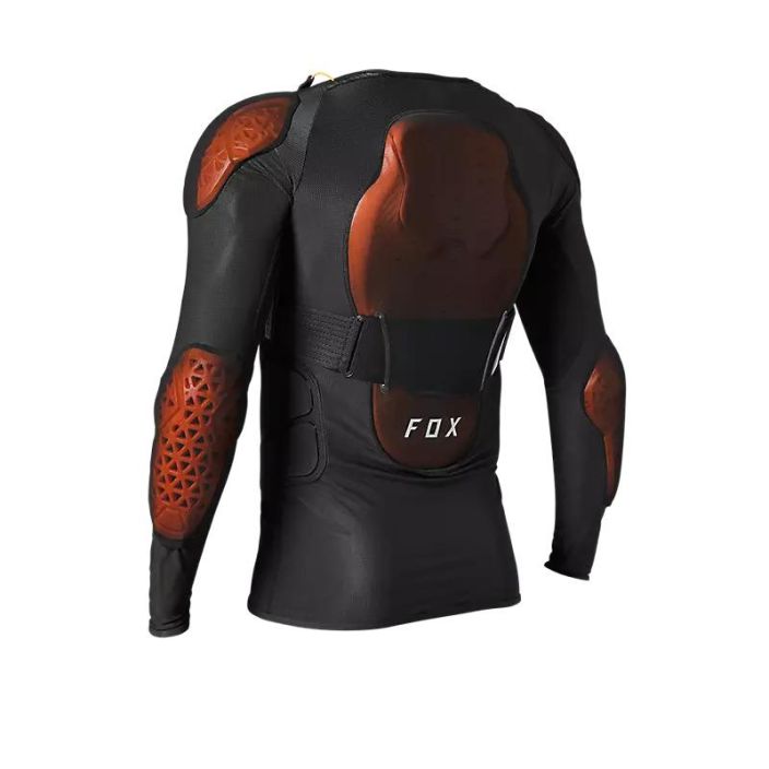 FOX Baseframe Pro D3O Chest Guard Jacket D3O® impact protection in a breathable jacket Get ultimate peace of mind when