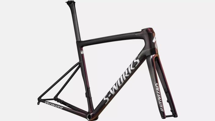 S-WORKS TARMAC SL8 FRMSET CARB/VIVPNK/MNSHDW 56CM -24 Mikaan ei ole nopeampi kuin Tarmac SL8 aerodynamiikan, keveyden ja