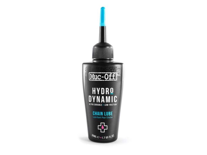 MUC-OFF Hydrodynamic Lube 50ml MUC-OFF Hydrodynamic ketjuoljy on world tour tason ketjuoljy kuiviin, polyisiin vetisiin seka