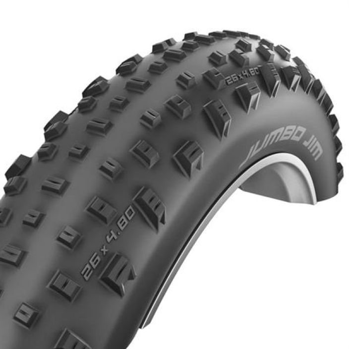 Schwalbe Jumbo Jim Liteskin Schwalbe Jumbo Jim on Schwalben erittain kevyt fatbikerengas. Levean renkaan ansiosta pystyt