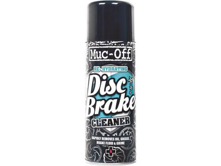 MUC-OFF Levyjarrun Puhdistusaine 400ml MUC-OFF Disc brake cleaner soveltuu seka jarrulevyille etta jarrupaloille. Se poistaa