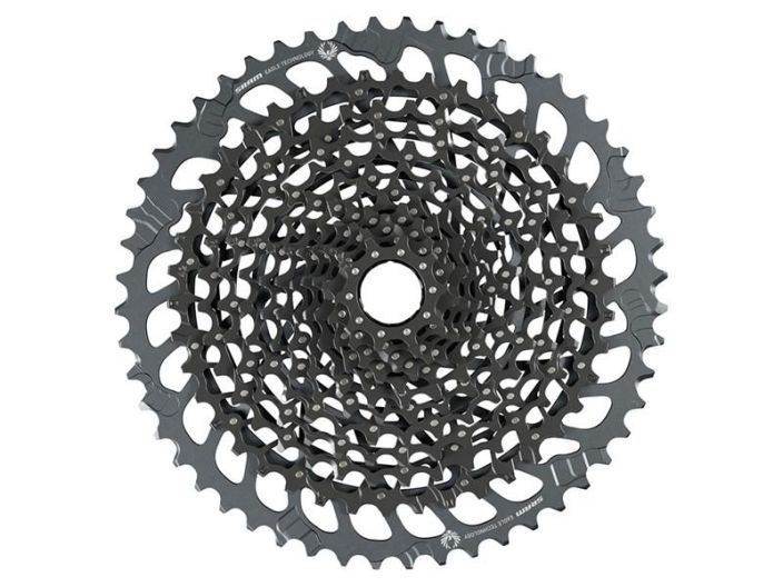 SRAM PAKKA GX XG-1275 10-52H 12V MUSTA Sram GX XG-1275 10-52T pakka. Eagle 12v vaihteistolle ja Sram xd vapaarattaalle.