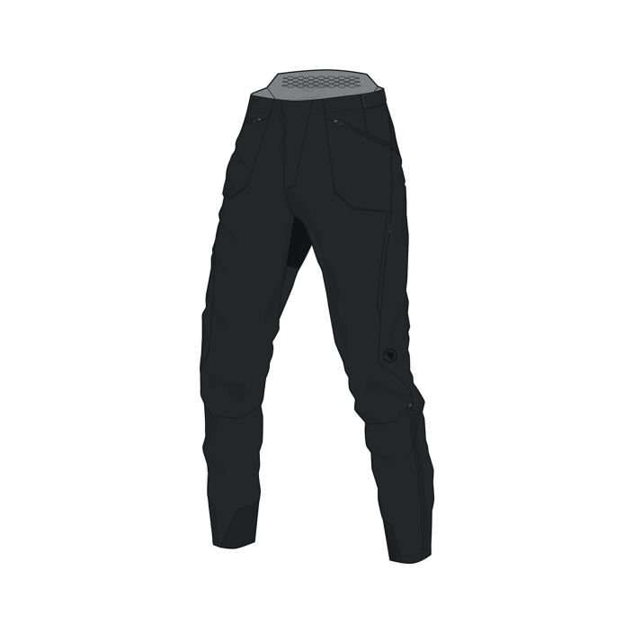 Endura MT500 Spray Trouser ajohousut 3-Season high performance offroad riding trouser, with Endura’s legendary spray