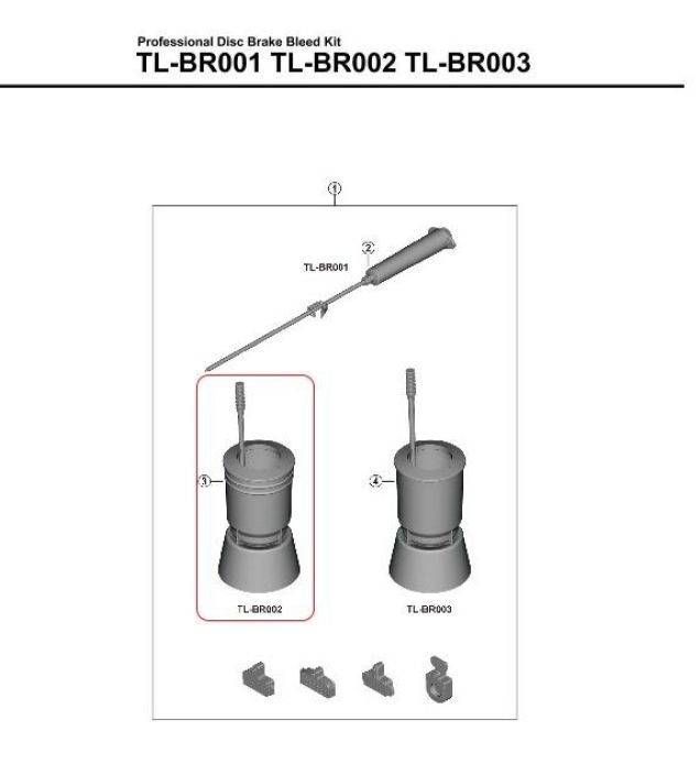 SHIMANO ILMAUSTYOKALU TL-BR002 KUPPI KAHVAN PAALLE Shimano TL-BR002 ilmaussarjan kuppi jarrukahvoille, joissa