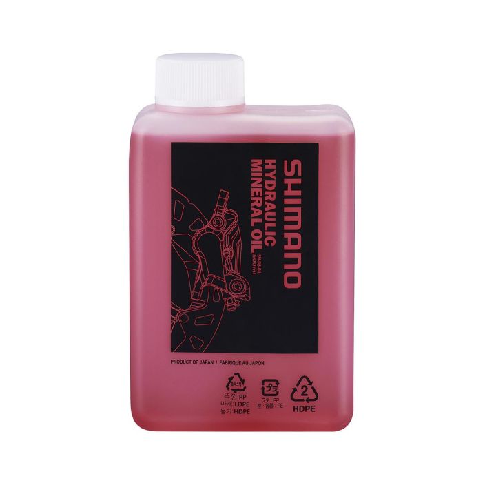 Shimano Mineraalioljy 500ml Shimano mineraalioljy Shimanon hydraulisiin jarruihin. Koko: 0,5 litraa