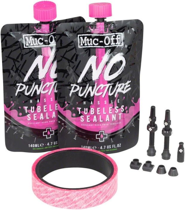 MUC-OFF Ultimate Tubeless Kit DH/Enduro 35mm MUC-OFF Tubeless Kit on nappara setti, joka sisaltaa kaiken tarpeellisen, kun