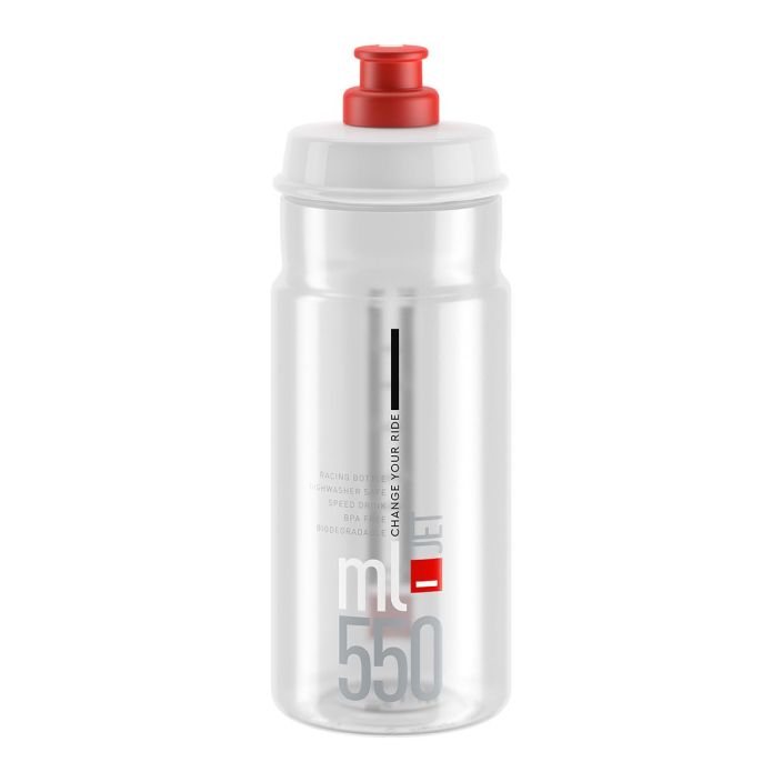 ELITE JUOMAPULLO ELITE JET 550ML KIRKAS PUNAINEN