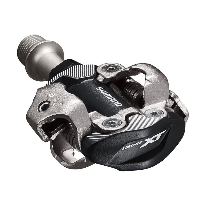 Shimano Polkimet XT PD-M8100 Shimano XT PD-M8100 lukkopolkimet ovat suunniteltu kilpakayttoa silmalla pitaen. Vahva