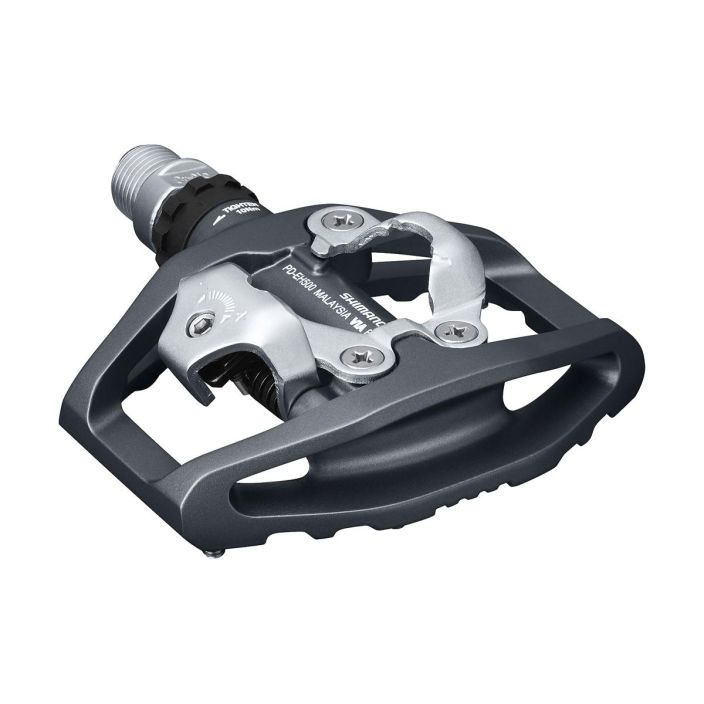 Shimano Polkimet PD-EH500 SPD Shimano PD-EH500 kombi-polkimet sopivat seka hybridi, cylcoross, maantie tai