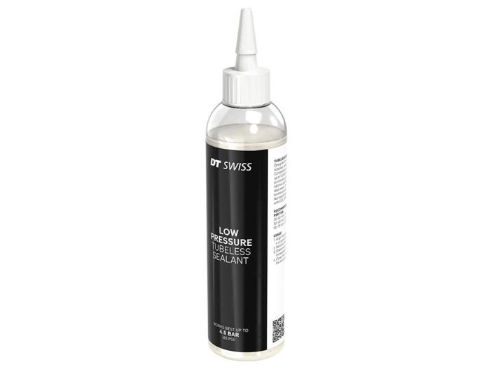 DT Swiss Low Pressure Tubeless Litku 240ml Brand DT SWISS Item type Tubeless sealant Item name Low Pressure Tubeless Sealant