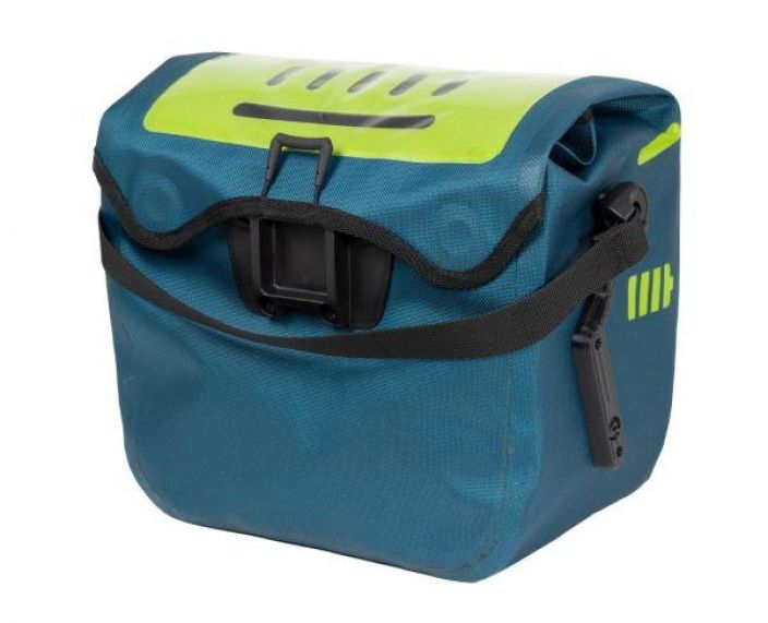 Ortlieb E-Glow Tankolaukku Sahkopyoriin A handlebar bag that was specially designed to meet the needs of e-bikers, the