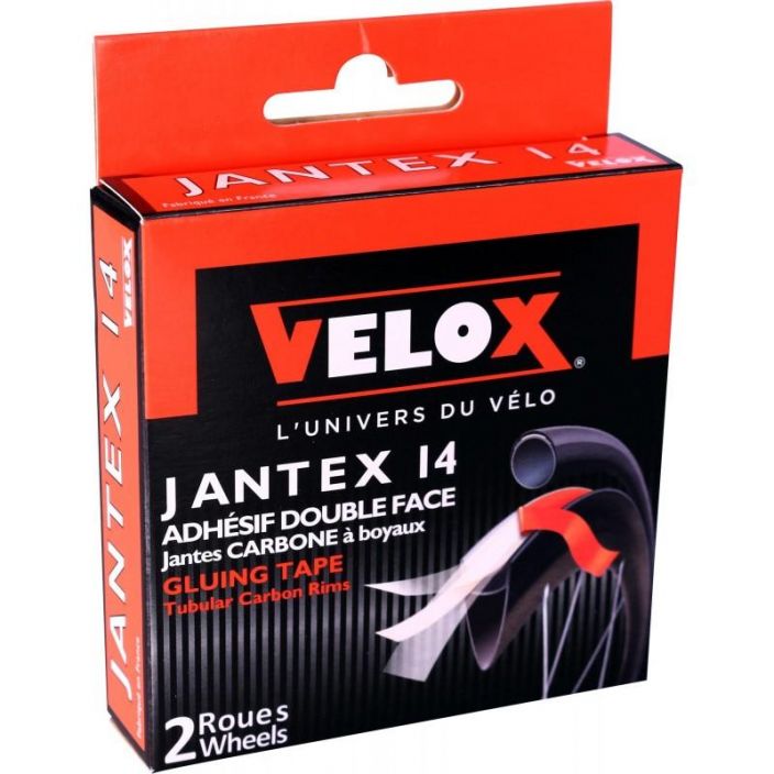 Velox Jantex Tuubiteippi 18mm Kahdelle kiekolle Velox Jantex tuubiteippi on pyorailyn sydanmaa Ranskassa kehitetty erittain
