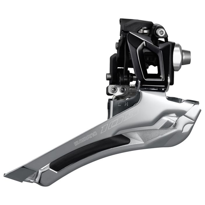 SHIMANO ETUVAIHTAJA 105 R7000 TUPLA MUSTA Shimano etuvaihtaja FD-R7000 korvakkeelliseen kiinnitykseen. 2x11 vaihteistolle