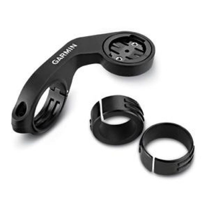 Garmin Out-Front Mount Lyhyt Edge Garmin Out-Front mountilla saat kiinnitetty Edge ajotietokoneen tyylikkaasti ja