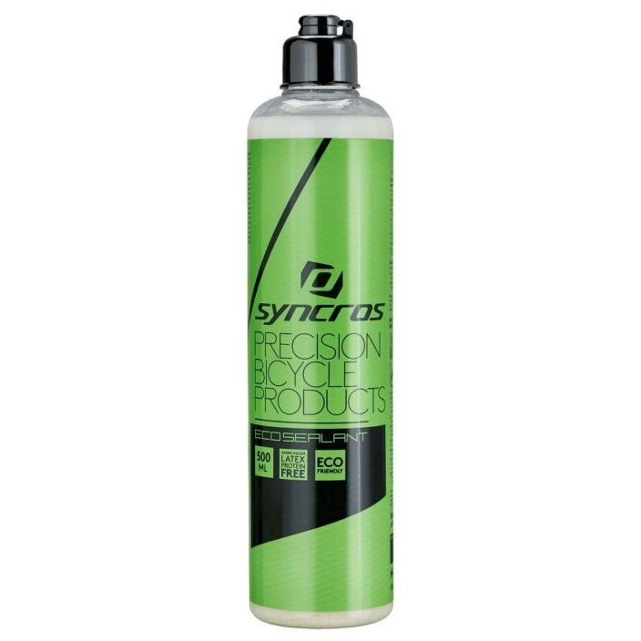 Syncros Eco Tubeless Litku 500ml Syncros eco tubeless litku on 500ml riittoisassa pullossa oleva taysin lateksi, amonium ja