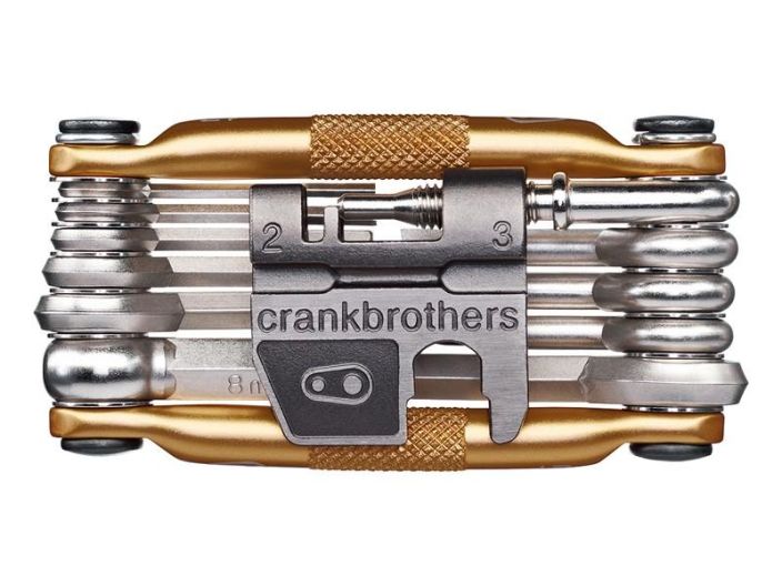 Crankbrothers Monitoimityokalu 17-os Crankbrothers M17 17-osainen monitoimityokalu. Sisaltaa seuraavat tyokalut: