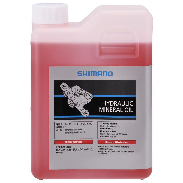 Shimano Mineraalioljy 1l Shimano mineraalioljy Shimanon hydraulisiin jarruihin. Koko: 1 litra