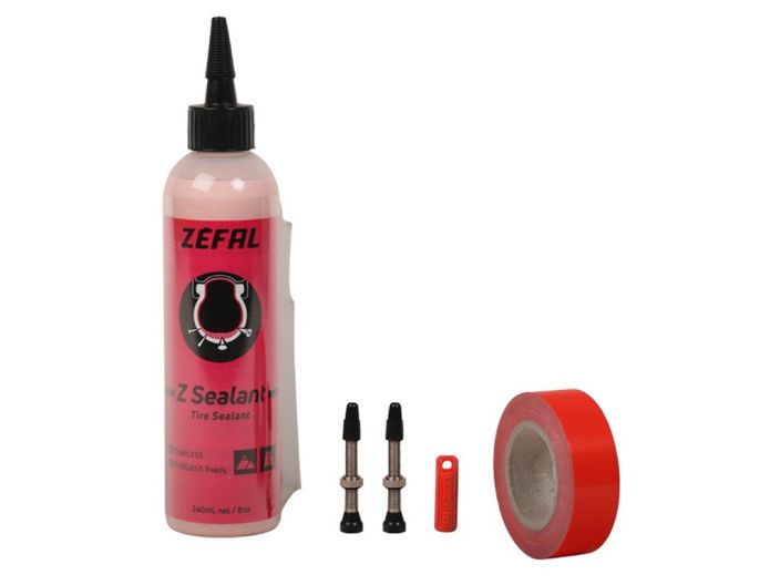 ZEFAL TUBELESS KIT LITKU 240ML + TEIPPI 25MM + VENTTIILIT