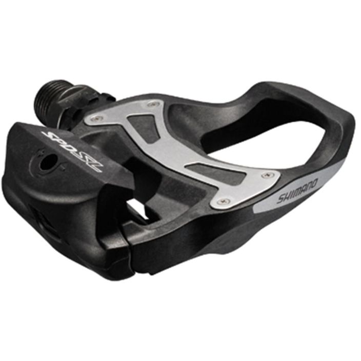 Shimano R550 maantiepoljin Shimano R550 maantiepolkimissa on levea komposiitista tehty runko, joka maksimoi