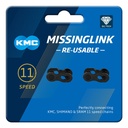 KMC MissingLink Shimano / Sram 11v Ketjulukko 2kpl