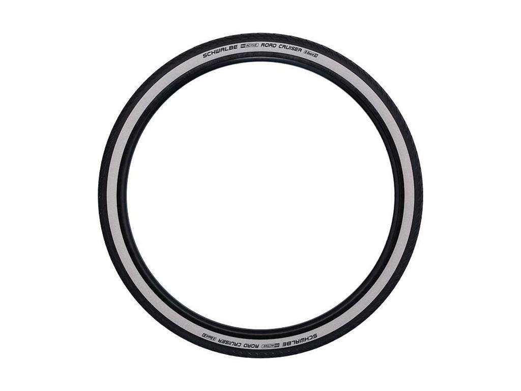Schwalbe Road Cruiser Musta/Valkoinen Ulkorengas