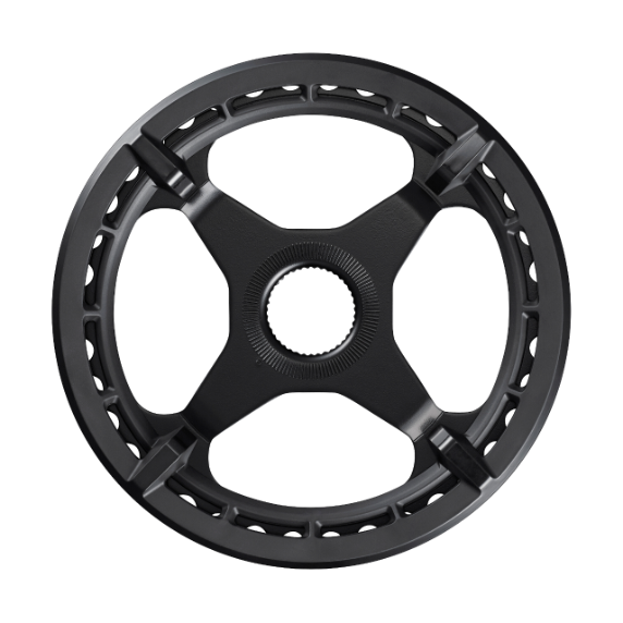 Shimano Steps SM-CRE50 38t 9/10/11v Harmaa Eturatas