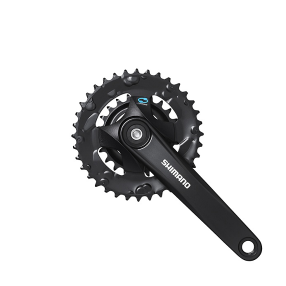 Shimano FC-M315 MTB 175mm 36/22t Nelikantti 2x7/8v Kampisarja