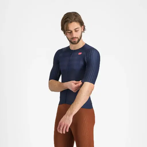 [4525010-424-L] Castelli Aero Race 8S Lyhyt Ajopaita