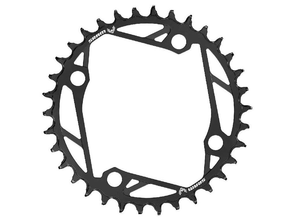 SRAM T-Type 104mm 34t Musta 1x12v Eturatas