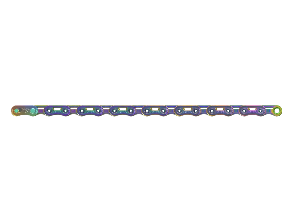SRAM RED E1 AXS Flattop 12/13v 126L Ketju Rainbow