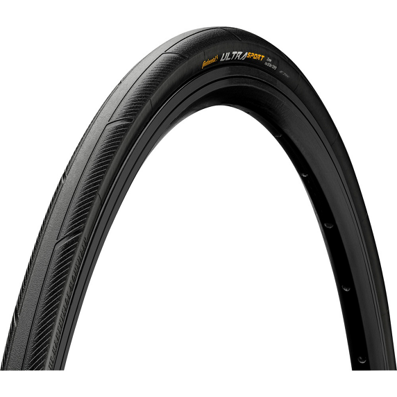 Continental Ultra Sport III Musta Ulkorengas