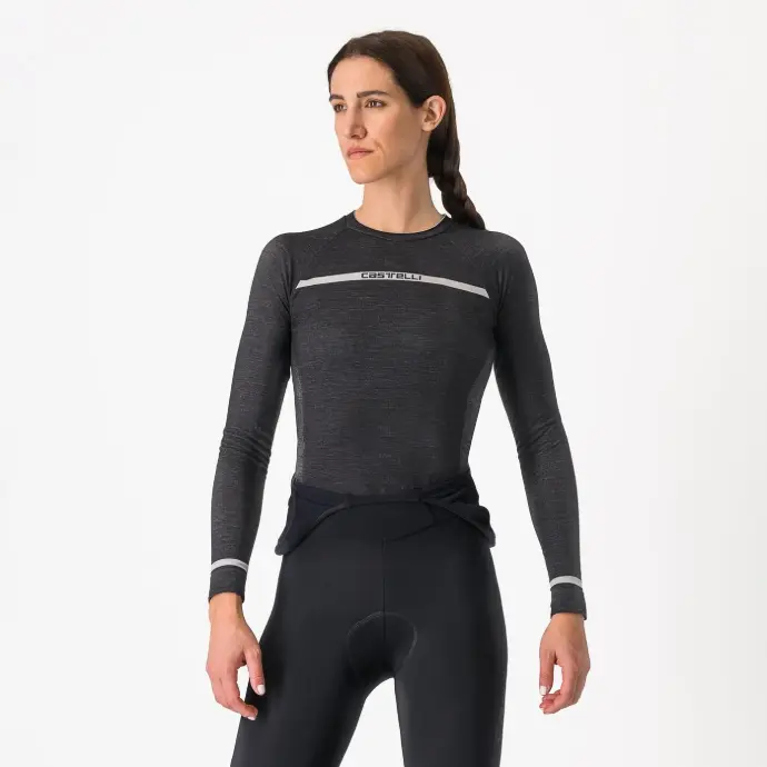 Castelli Merino Seamless W Pitkähihainen Aluspaita 