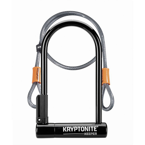 Kryptonite Keeper 12 Std U-lukko + Lisävaijeri