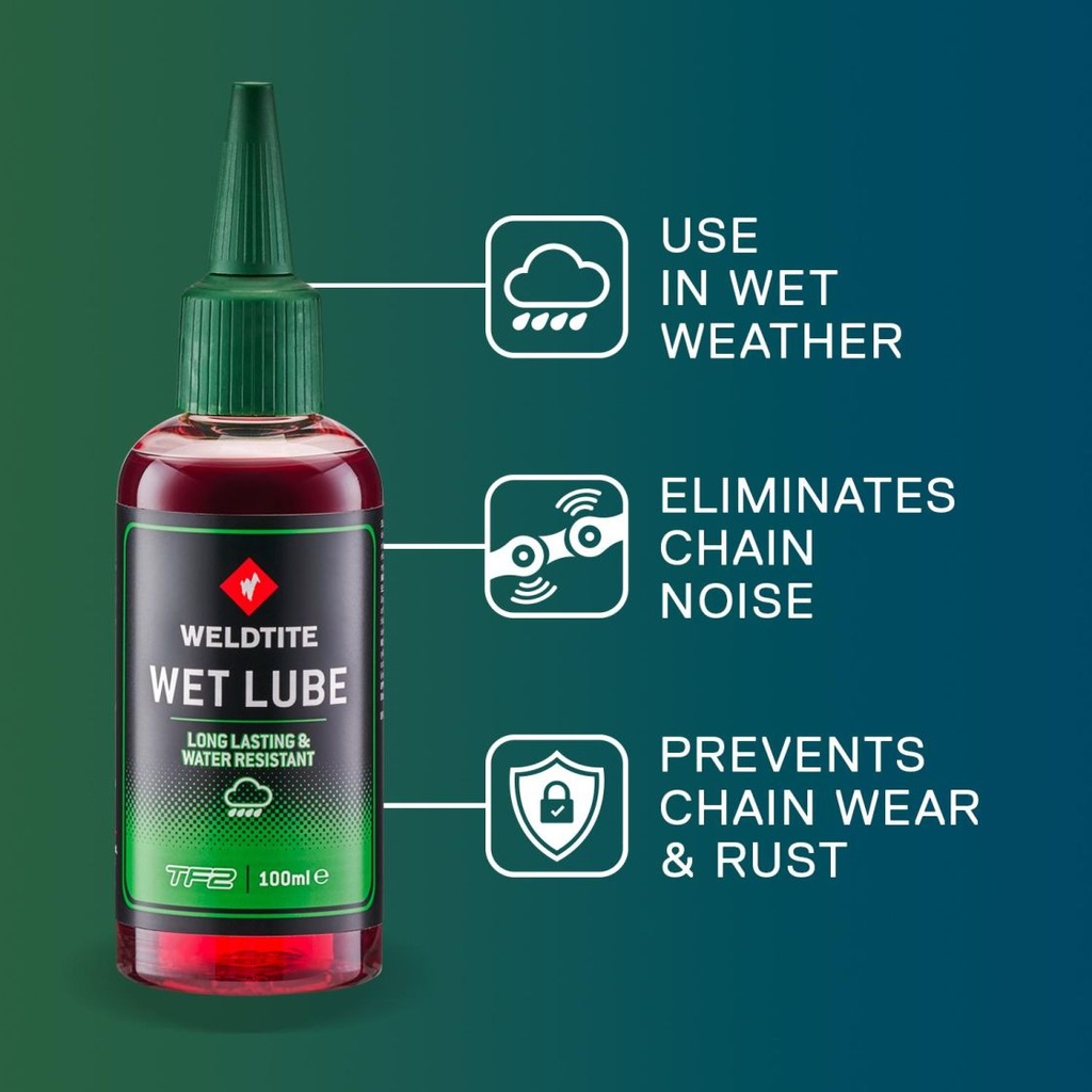 Weldtite Wet Lube 100ml Ketjuöljy