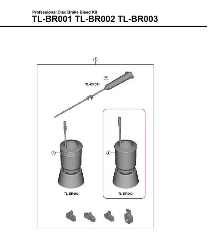 Shimano TL-BR003 Ilmaustyökalu