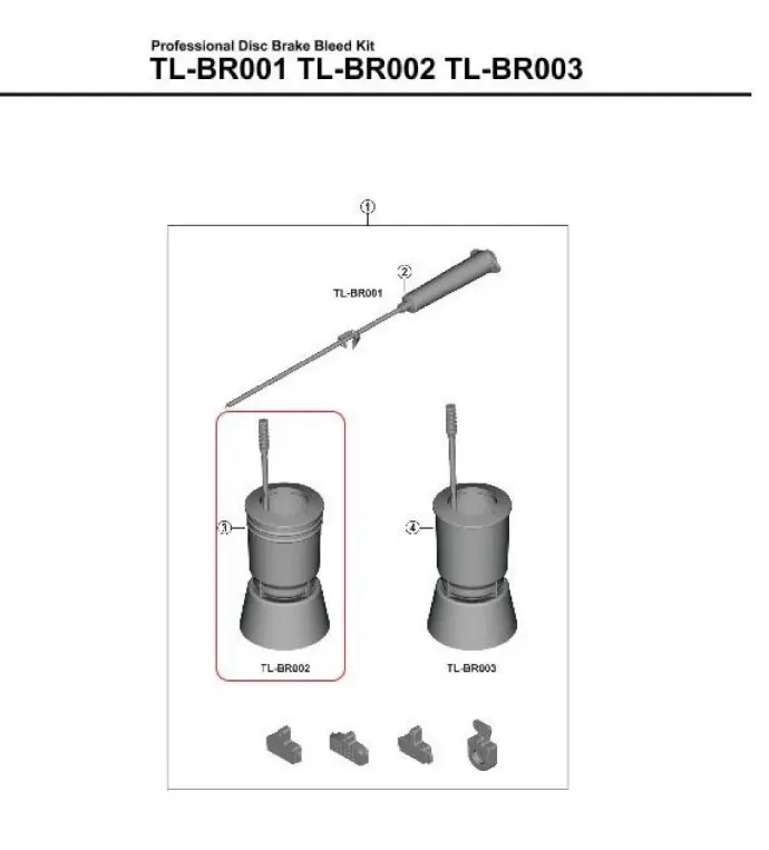 Shimano TL-BR002 Ilmaustyökalu