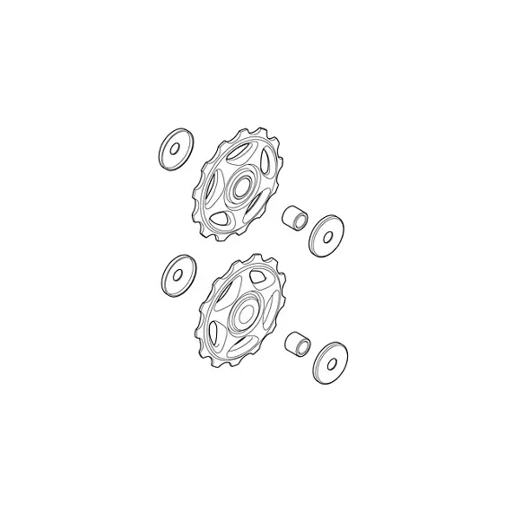 Shimano Alivio RD-M410 13t 7/8v Rissat