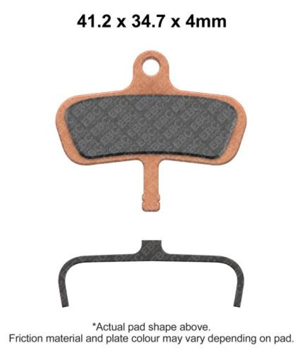 EBC 440 AVID Code Vihreä Levyjarrupalat