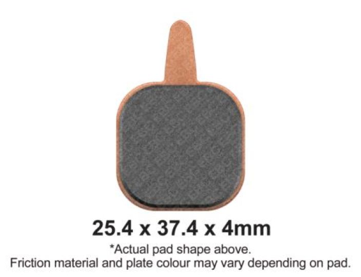 EBC 330 Tektro Vihreä Levyjarrupalat