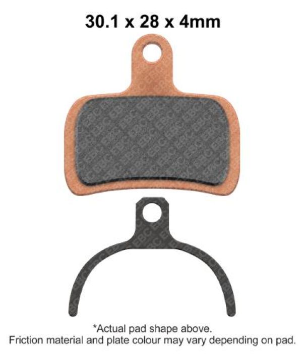 EBC 386R Hope Mono Mini Punainen Levyjarrupalat