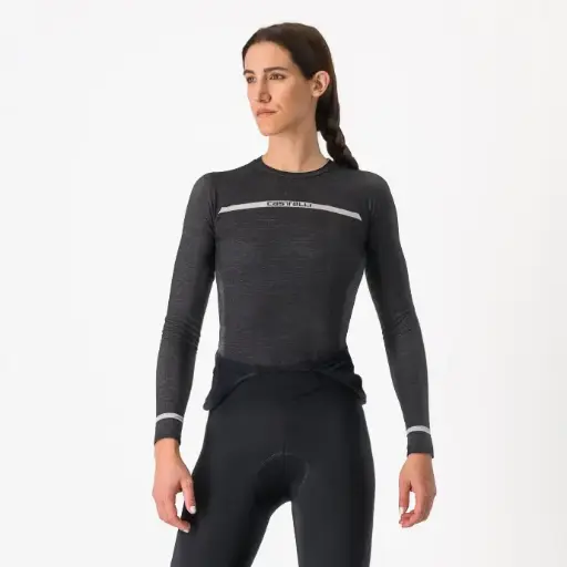 Castelli Merino Seamless W Pitkähihainen Aluspaita 