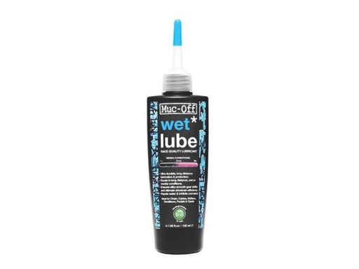 [967-S] Muc-Off Wet Lube 120ml Ketjuöljy