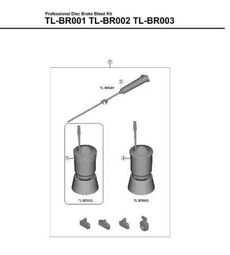 [Y13000090] Shimano TL-BR002 Ilmaustyökalu