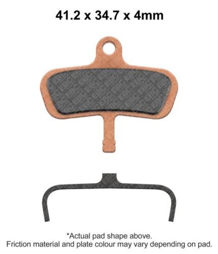 [EBC440] EBC 440 AVID Code Vihreä Levyjarrupalat