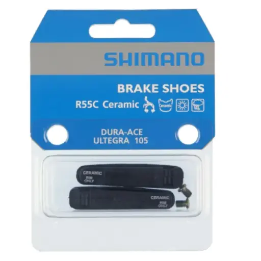 [Y8FA98150] Shimano Dura-Ace R55C Jarrupalat Keraamisille Vanteille
