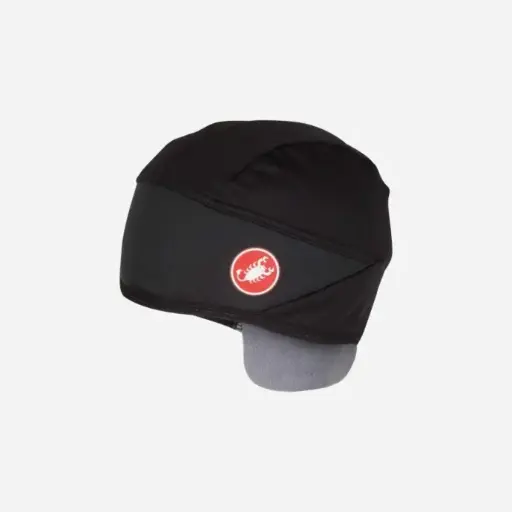 [4515552-010] Castelli Estremo WS Skully Musta Kypärämyssy