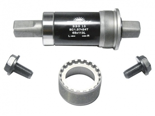 [TARV000006103300] SunRace 68/122mm Teräs Nelikantti Keskiölaakeri