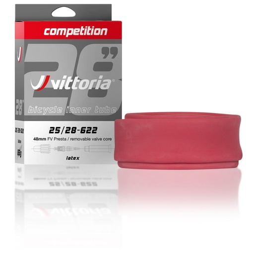 [1TA00002] Vittoria Latex 700x25/28c RVC Presta 48mm Sisärengas